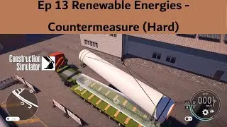Construction Simulator Playthrough Ep 13: Renewable Energies - Countermeasure (Wind Power Plant)