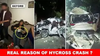 Racing with BMW at High Speed 😢 Reality of Dehradun Innova Hycross Accident