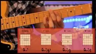 D25 - Chord Inversion Exercise -with Tabs- Inversiones de Acordes