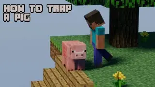 How To Trap A Pig in Minecraft [Softbody Simulation]