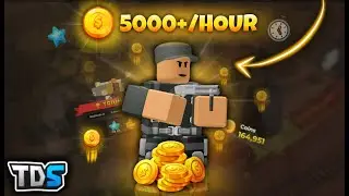 Easiest Way to Grind Coins in TDS (Best Strategy) (Roblox)