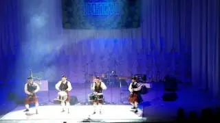 Оркестр шотландских волынщиков CITY PIPES, фрагмент