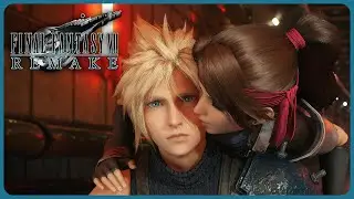 Jessie kisses Cloud - Final Fantasy 7 Remake