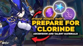 Prepare For CLORINDE | Clorinde Ascension and Talent Materials Guide | Genshin Impact 4.7