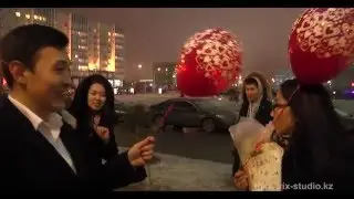 ВИДЕОСЪЕМКА ПРЕДЛОЖЕНИЯ РУКИ И СЕРДЦА В АСТАНЕ. ЖАСУЛАН И ГУЛЬСАРА.