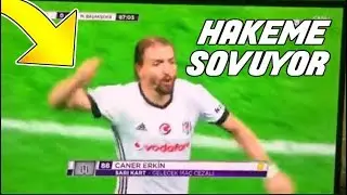 Mete Kalkavan Caner Erkinin ettiği küfürleri duymamak için koşarak yanından uzaklaşıyor