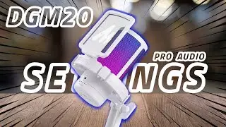 How to Improve Audio Quality of MAONO DGM20 using SONAR!!