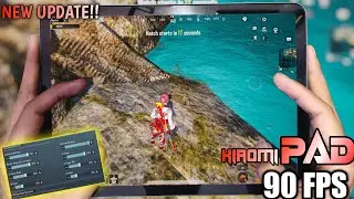 90FPS🔥NEW UPDATE! XIAOMI PAD 5 90FPS PUBG TEST | XIAOMI PAD 5 SENSITIVITY AND SETTINGS