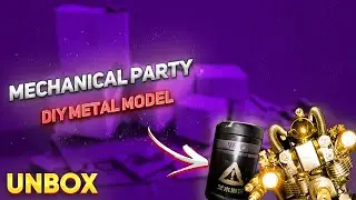 Mechanical party ( Machine party planet ) DIY Metal model UNBOX