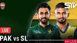 Live | Pakistan vs Sri Lanka |...