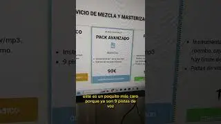 Mi servicio de Mezcla y Master Online 🙏