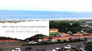 Best view of vizag | jodugulla palem beach & vizag city from Roapway