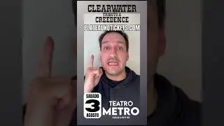 CLEARWATER Tributo a CREEDENCE 8/3 en el Teatro Metro La Plata más info al 01155947472 #rock