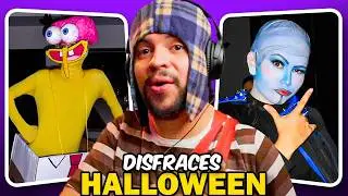 VIENDO SUS DISFRACES DE HALLOWEEN