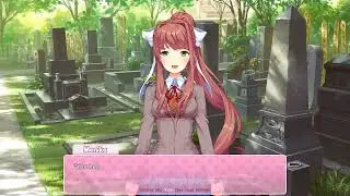 The Club Visits Sayori's Grave - A Fan DDLC Short