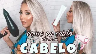 CUIDADOS COM MEU CABELO LOIRO! ♡Amanda Borges