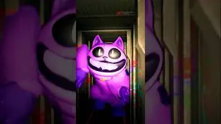 Huggy wuggy is Catnap death scane & Jumpscare Poppy Playtime Chapter 1 #poppyplaytime #shorts