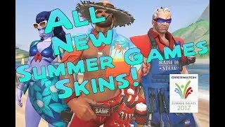 Overwatch | All New Summer Games 2017 Skins!