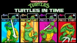 Turtles In Time - 1991 Arcade Game - Co-op Gameplay with Commentary (OLD RECORDING)