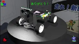 C Class JMCR robot from Tinkercad to Webots (@webots @RenesasMCR1 @AutodeskTinkercad )