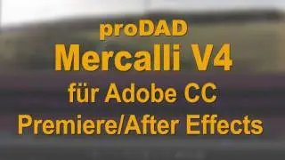 Mercalli V4 Plugin für Adobe CC Premiere & After Effects 2017