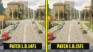 Cities Skylines II - Patch 1.0.15F1 vs 1.0.14F1 Performance