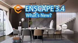 Enscape 3.4 new Feature update first review ! Check out what’s new in Enscape 