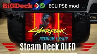 Cyberpunk 2077 Phantom Liberty on Steam Deck OLED | ECLIPSE mod Stress Test Benchmark