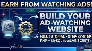 How to make ptclab website? | Full ptc website development tutorial