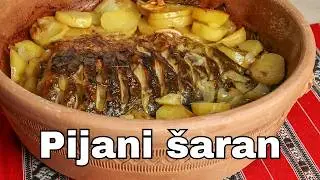 Pijani šaran sa krompirom iz rerne - oduševiće vas ukusom!