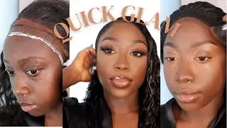 glam makeup para negras, como instalo perucas em mim