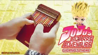 Jojo's Bizarre Adventure - Giorno's Theme ||•Kalimba Easy Tutorial•||