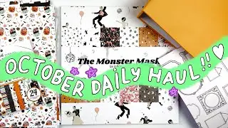 October Daily Scrapbooking Haul!