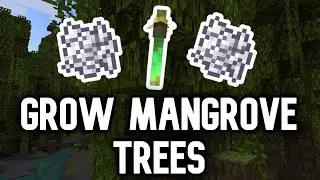 How To Grow Mangrove Trees In Minecraft