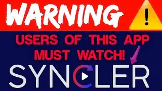 🚩WARNING 🚩 SYNCLER USERS WATCH OUT FOR THIS!!
