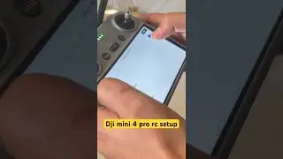 Dji mini 4 pro rc setup #dji #djimini4pro #djimini2 #drone #shorts #short #drones #usa #ytshort