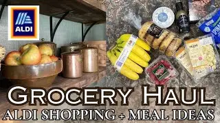ALDI GROCERY HAUL AND MEAL PLAN/FAMILY OF 5 MEALS ON A BUDGET/ALDI FAVORITES THIS WEEK