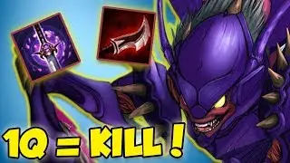 1 Q = KILL!! ALAYINA TEK ATAN KHA'ZIX! HASARIMIZLA ŞAŞIRTIYORUZ!