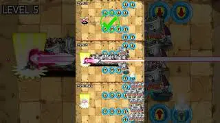 Fifty Red Stingers with Plant food vs 100 Sunday Edition Zombies - PvZ 2 #shorts