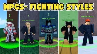 ALL FIGHTING STYLE  IN KING LEGACY (first sea)