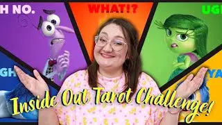 Tarot cards I would cast as the little emotions inside my head #insideouttarotchallenge