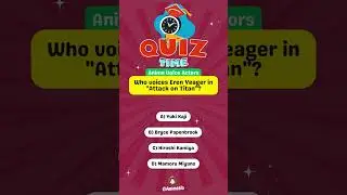 Daily Anime Quiz! 🤔