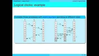 Lecture 8: Distributed System: Logical clocks