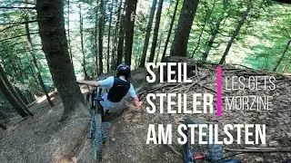 Bikepark Les Gets Morzine (PLENEY)! Steilabfahrt war heftig!