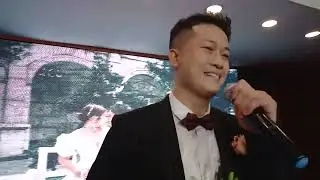 Chú rể hát hay như ca sỹ chuyên nghiệp