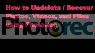 How to Undelete and Recover Photos, Videos and Files using PhotoRec