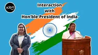 Trestle Labs | Kibo: Our co-founder @akshitasachdeva1994 's interaction with @PresidentOfIndia