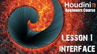 Lesson 1 | Interface | Houdini SideFX Beginners course | English