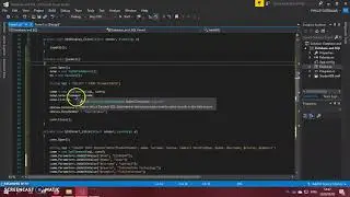 CSharp concept video on the use of the SQL DELETE statement