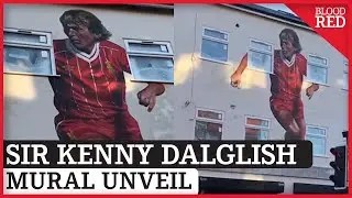 RETRO | Sir Kenny Dalglish Mural Unveiled Close To Anfield | Oakfield Road